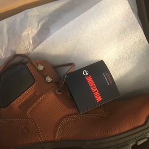 Steel toe men boots